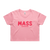 Miss Nutrition Cropped T-Shirt Puff Print