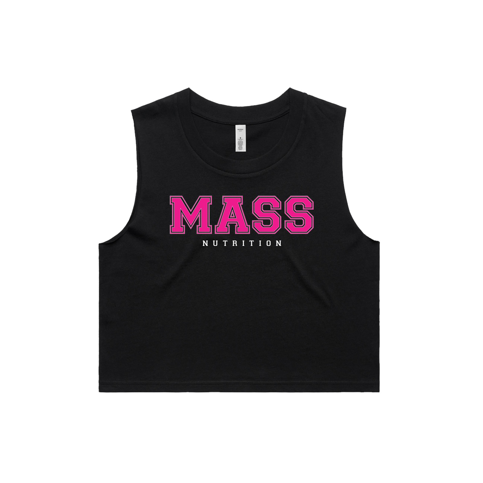 Miss Nutrition Cropped Tank Varsity