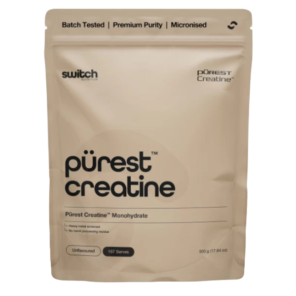 PUREST CREATINE MONOHYDRATE BY SWITCH NUTRITION