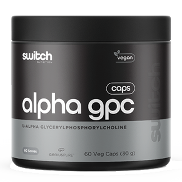 Switch Nutrition Essentials Alpha-GPC Capsules 500mg