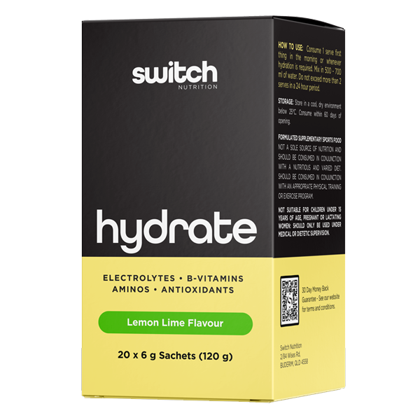 Switch Nutrition Hydrate No Carbs (Sachets)