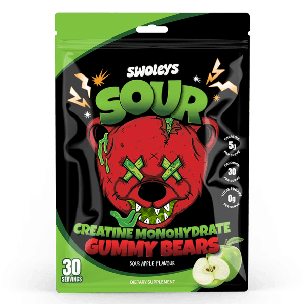 Swoleys Sour Creatine Gummy Bears