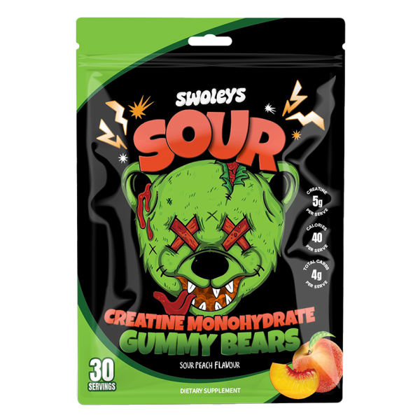 Swoleys Sour Creatine Gummy Bears