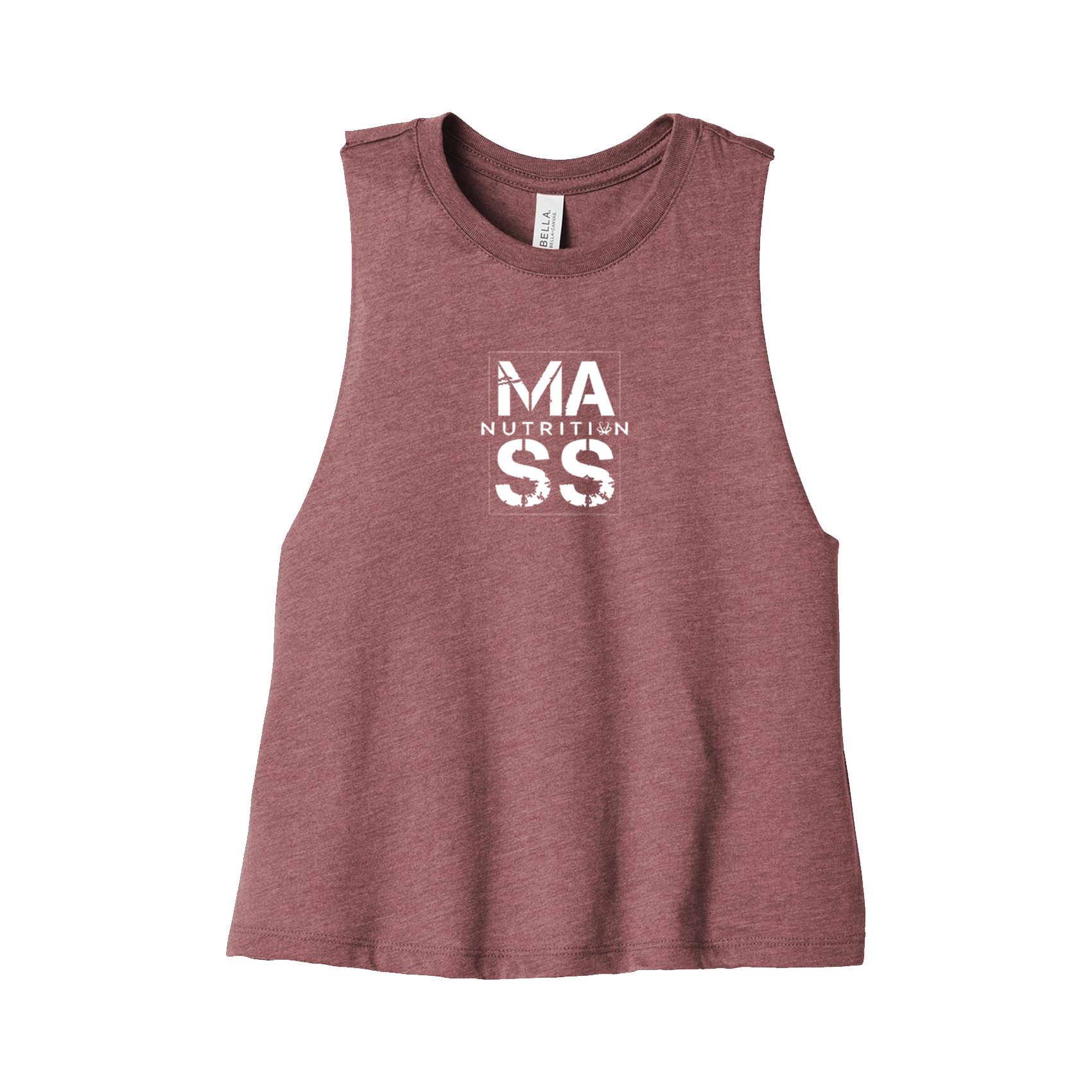Miss Nutrition Cropped Tank Cubed