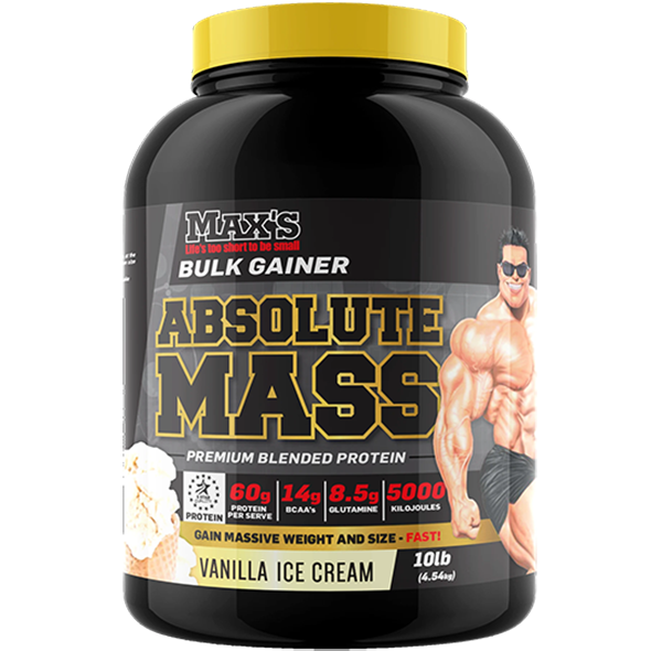 Max&#39;s Absolute Mass