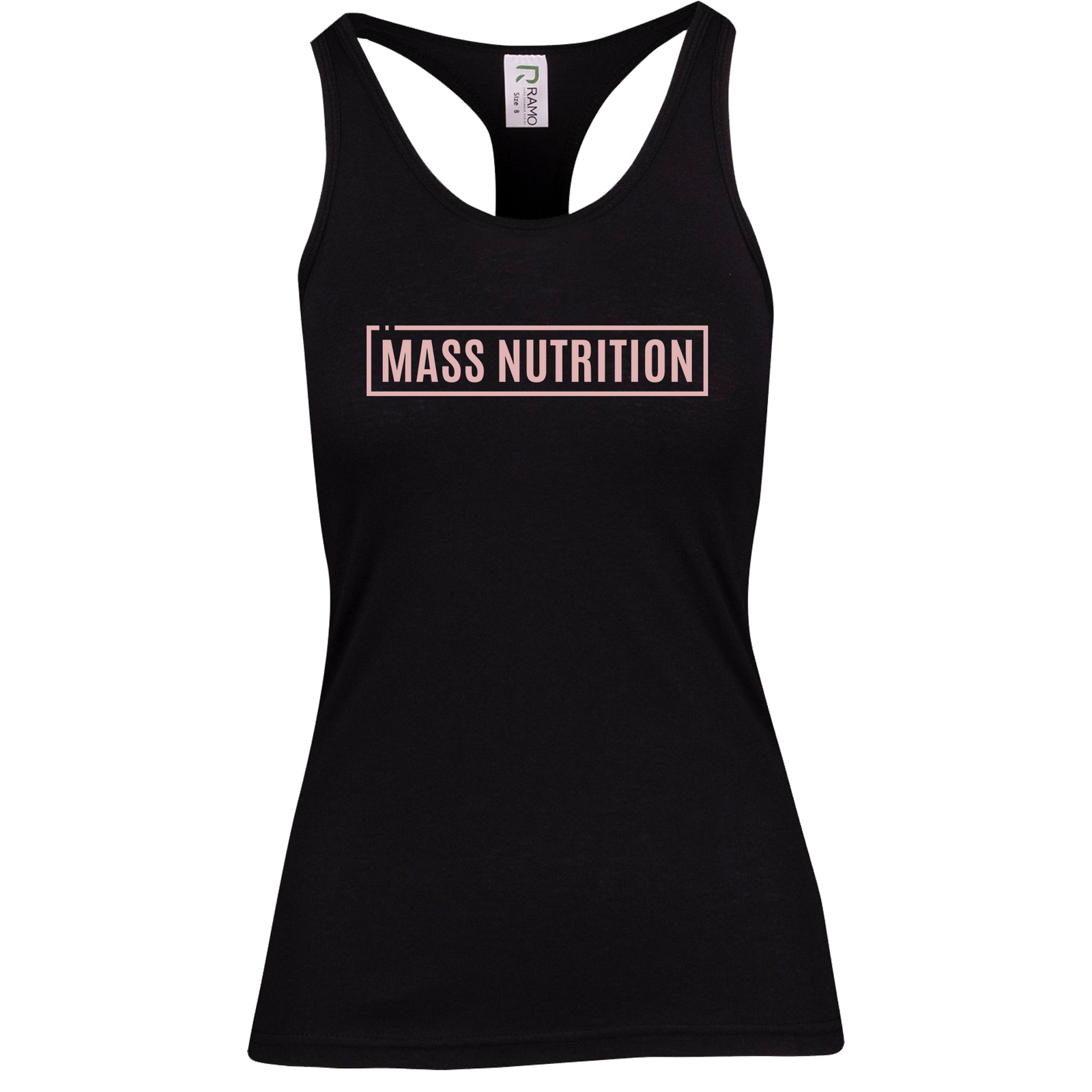 Miss Nutrition T-Back Singlet Slate