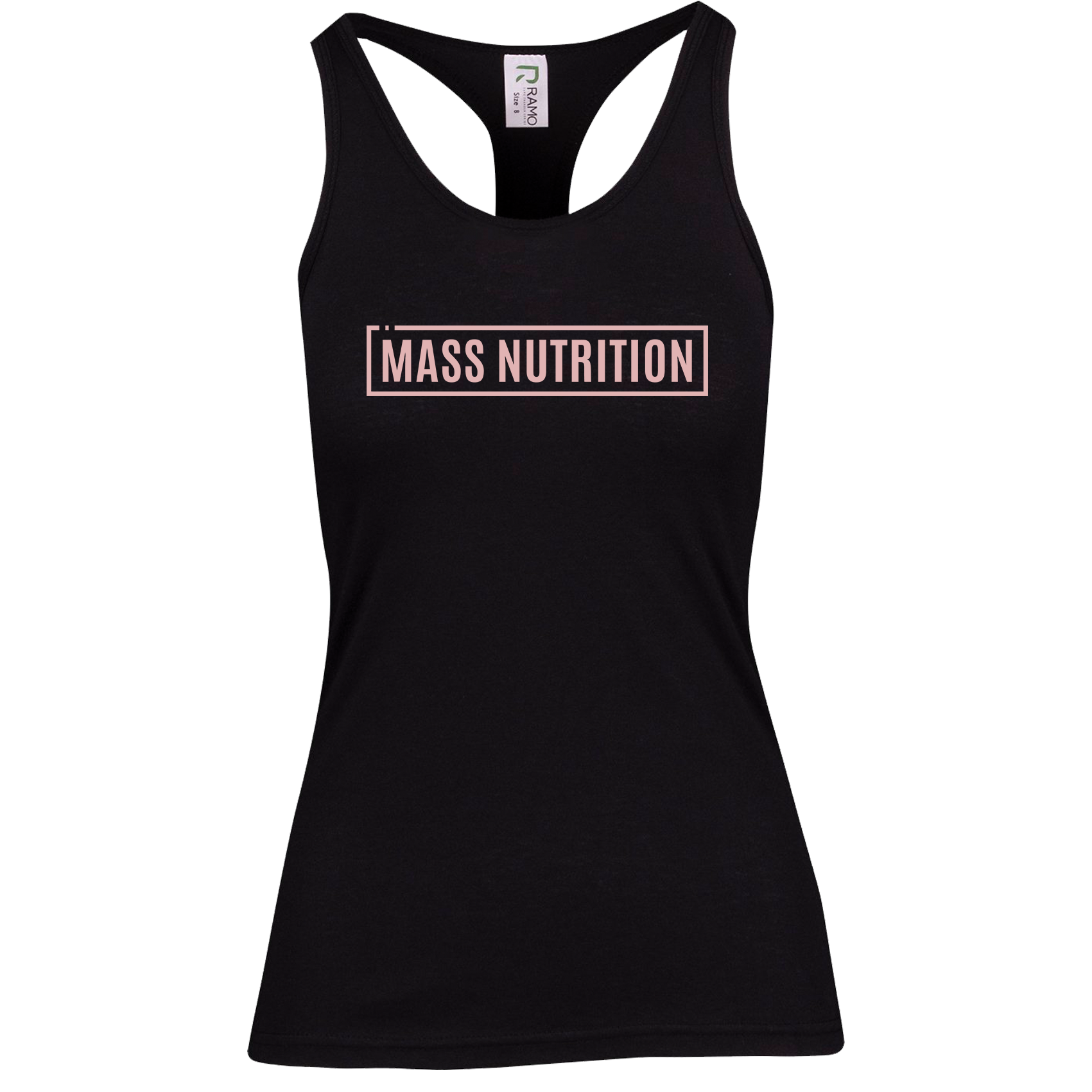 Miss Nutrition T-Back Singlet Slate