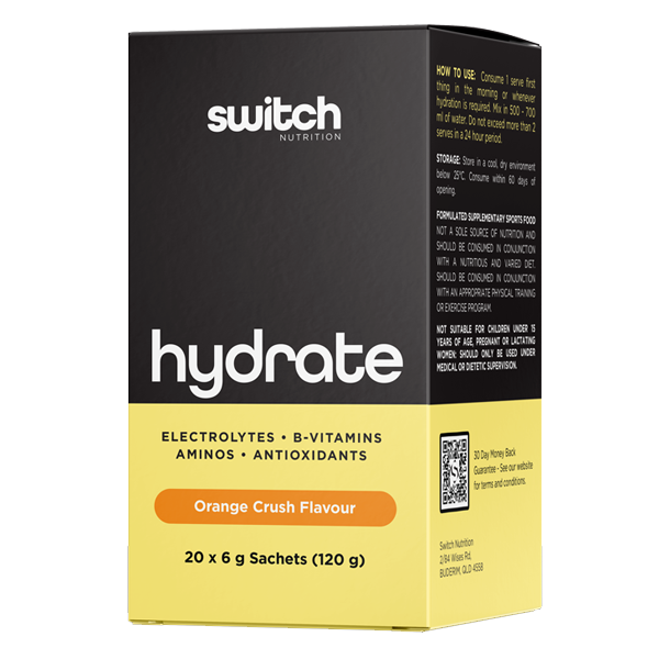 Switch Nutrition Hydrate No Carbs (Sachets)